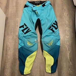Fly Racing pants USED, with seen knee wear in pic.
